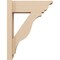 Ekena Millwork 5 1/2-in W x 14-in D x 18-in H Funston Trad Rough Cedar Woodgrain TimberThane Outlooker, Primed Tan OUTUR055X14X18FST04RCPR - alternate 6